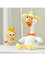 Repeat After Me Duck Plush Toy - Learning to Talk Aid & Soothing Companion for 0-3 Years Old 