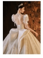 Bridal wedding dress new French palace style